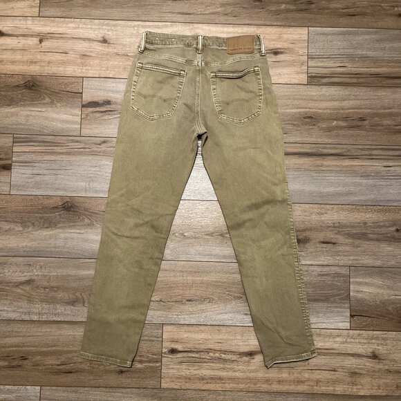 Men's American Eagle AE Athletic Fit Denim Jeans SZ 28x32 Tan Stretch Modern - Picture 7 of 12